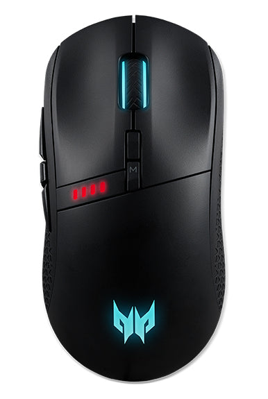 Acer Predator Cestus 350 mouse Ambidextrous RF Wireless + USB Type-C Optical 16000 DPI