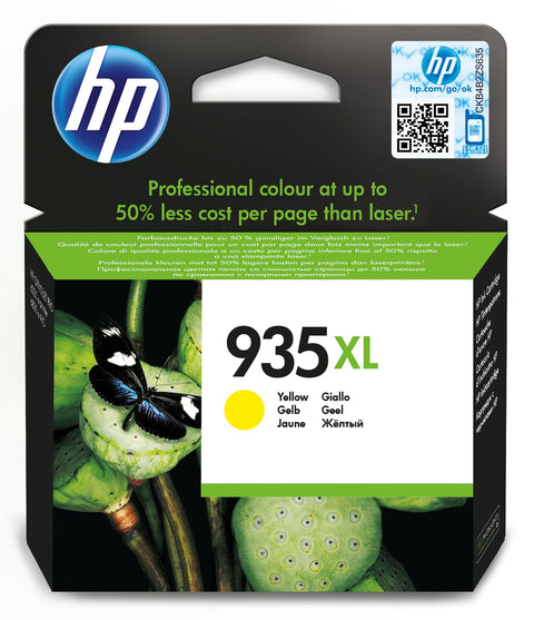 HP C2P26AE/935XL Ink cartridge yellow high-capacity, 825 pages ISO/IEC 24711 9,5ml for HP OfficeJet Pro 6230