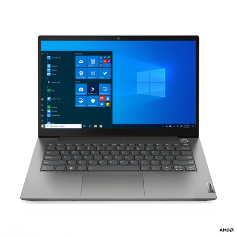 Lenovo ThinkBook 14 4300U Notebook 35.6 cm (14") Full HD AMD Ryzen™ 3 8 GB DDR4-SDRAM 256 GB SSD Wi-Fi 6 (802.11ax) Windows 10 Pro Grey