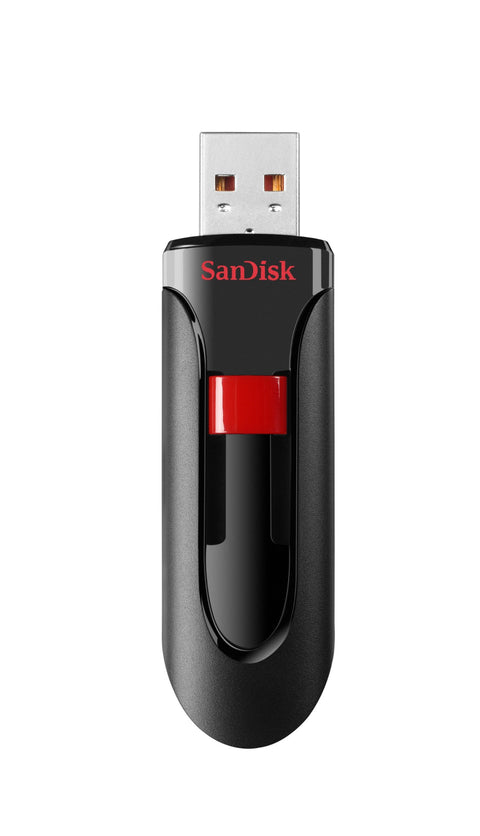 SanDisk Cruzer Glide USB flash drive 64 GB USB Type-A 2.0 Black, Red