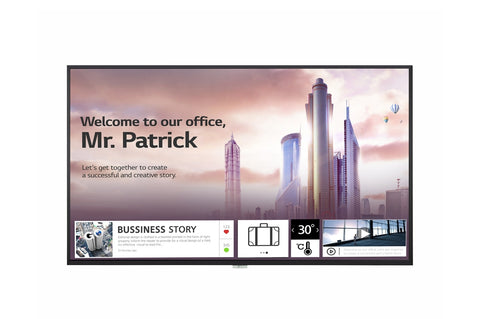 LG 65UH5F-H Digital signage display 165.1 cm (65') IPS 500 cd/m² 4K Ultra HD Black Built-in processor Web OS 24/7