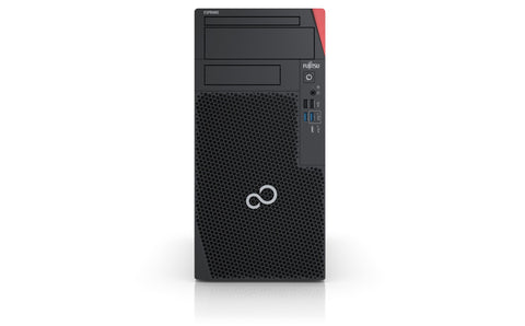 Fujitsu ESPRIMO P6012 i5-12500 Desktop Intel® Core™ i5 8 GB DDR4-SDRAM 256 GB SSD Windows 11 Pro PC Black, Red