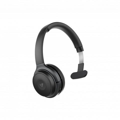 V7 HB605M headphones/headset Wireless Handheld Office/Call center USB Type-C Bluetooth Black, Grey