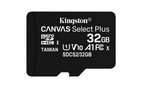 Kingston Technology Canvas Select Plus 32 GB MicroSDHC UHS-I Class 10