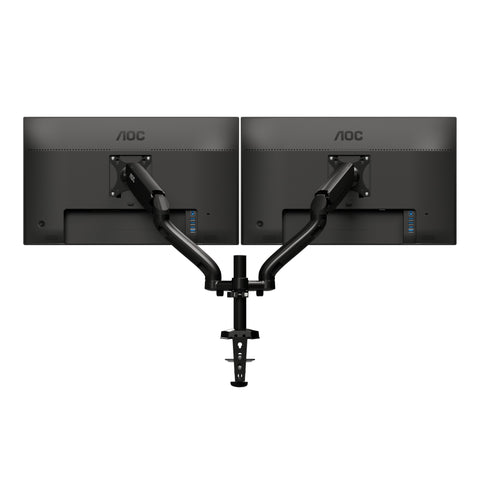 AOC AD110D0 Dual Arm 81.3 cm (32") Black Desk