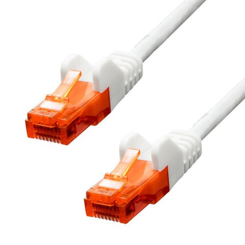 ProXtend CAT6 U/UTP CCA PVC Ethernet Cable White 1.5M