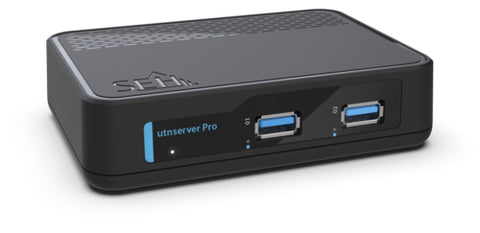 SEH utnserver Pro print server Ethernet LAN Black