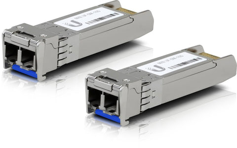 Ubiquiti UACC-OM-SM-10G-D-2 network transceiver module Fiber optic 10000 Mbit/s SFP+ 1310 nm