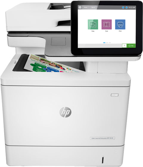 HP Color LaserJet Enterprise MFP M578dn, Print, copy, scan, fax (optional), Two-sided printing; 100-sheet ADF; Energy Efficient