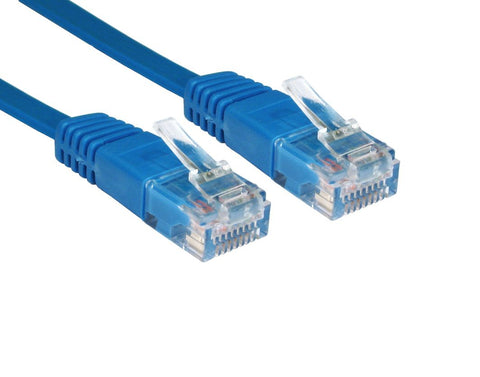 Cables Direct RJFLAT-15B networking cable Blue 15 m Cat5e U/UTP (UTP)