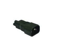 Microconnect PE147AD cable gender changer C14 C7 Black