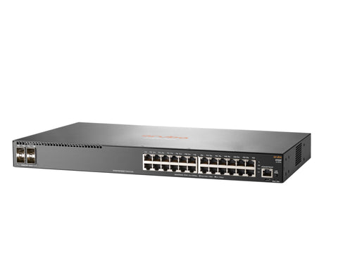 Aruba, a Hewlett Packard Enterprise company Aruba 2930F 24G 4SFP Managed L3 Gigabit Ethernet (10/100/1000) 1U Grey