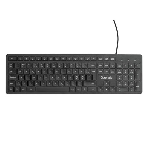 Gearlab GLB211102 keyboard USB QWERTY Nordic Black