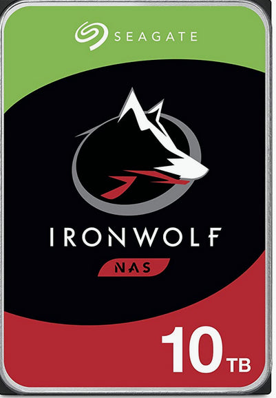 Seagate IronWolf ST10000VN000 internal hard drive 3.5" 10 TB Serial ATA III