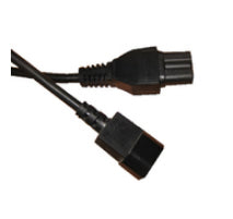 Microconnect PE011400 power cable Black 2.5 m C14 coupler C15 coupler