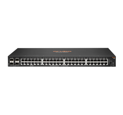 Aruba 6100 48G 4SFP+ Managed L3 Gigabit Ethernet (10/100/1000) 1U Black