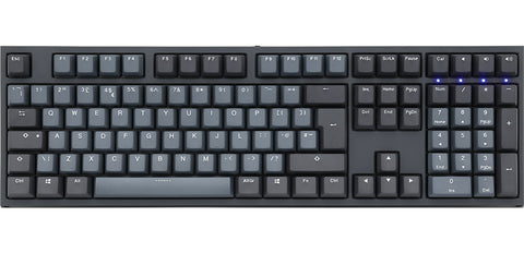 Ducky One 2 Skyline keyboard USB German Black, Grey