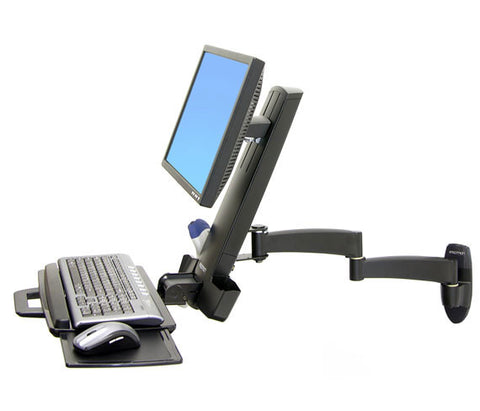 Ergotron 200 Series Combo Arm 61 cm (24") Black