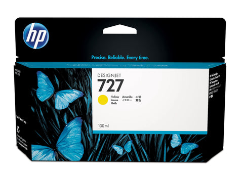 HP B3P21A/727 Ink cartridge yellow 130ml for HP DesignJet T 920/930