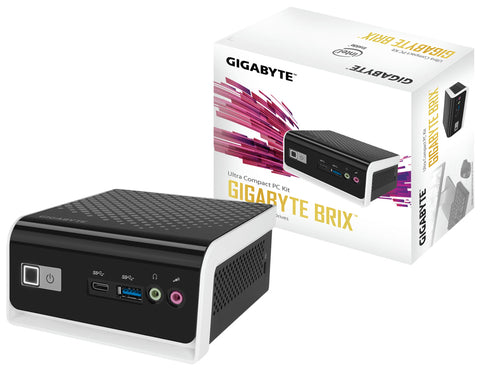 Gigabyte GB-BLCE-4000C PC/workstation barebone Black, White BGA 1090 N4000 1.1 GHz