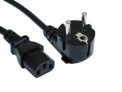 Cables Direct Euro - IEC (C13) 5m Black C13 coupler