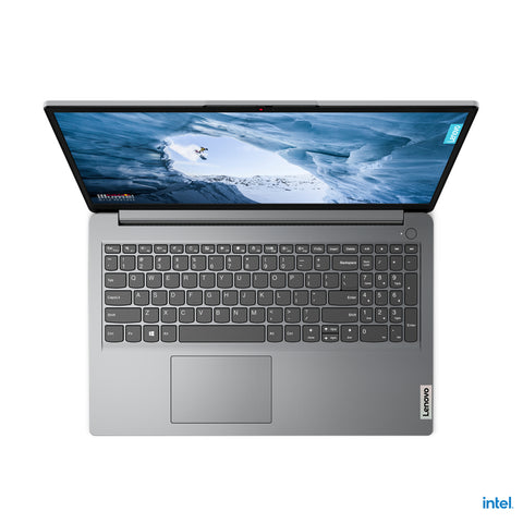 Lenovo IdeaPad 1 15IGL7 N4120 Notebook 39.6 cm (15.6") Full HD Intel® Celeron® N 4 GB DDR4-SDRAM 128 GB eMMC Wi-Fi 6 (802.11ax) Windows 11 Home in S mode Grey