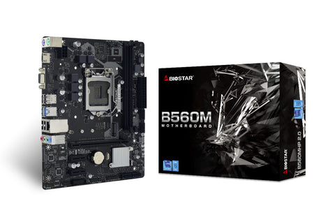 Biostar B560MHP 2.0 motherboard Intel B560 LGA 1200 (Socket H5) micro ATX