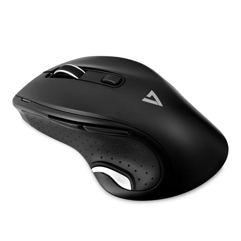 V7 Deluxe Wireless Optical Mouse - Black