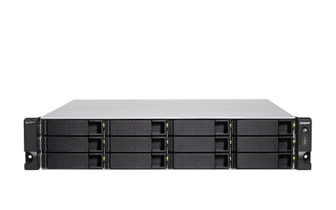 QNAP TS-h1886XU-RP R2 NAS Rack (2U) Ethernet LAN Black D-1622