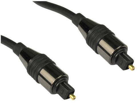 Cables Direct 4OPT-102 audio cable 2 m TOSLINK Black