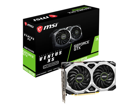 MSI GTX 1660 SUPER VENTUS XS graphics card NVIDIA GeForce GTX 1660 SUPER 6 GB GDDR6