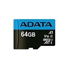 ADATA 64GB, microSDHC, Class 10 UHS-I