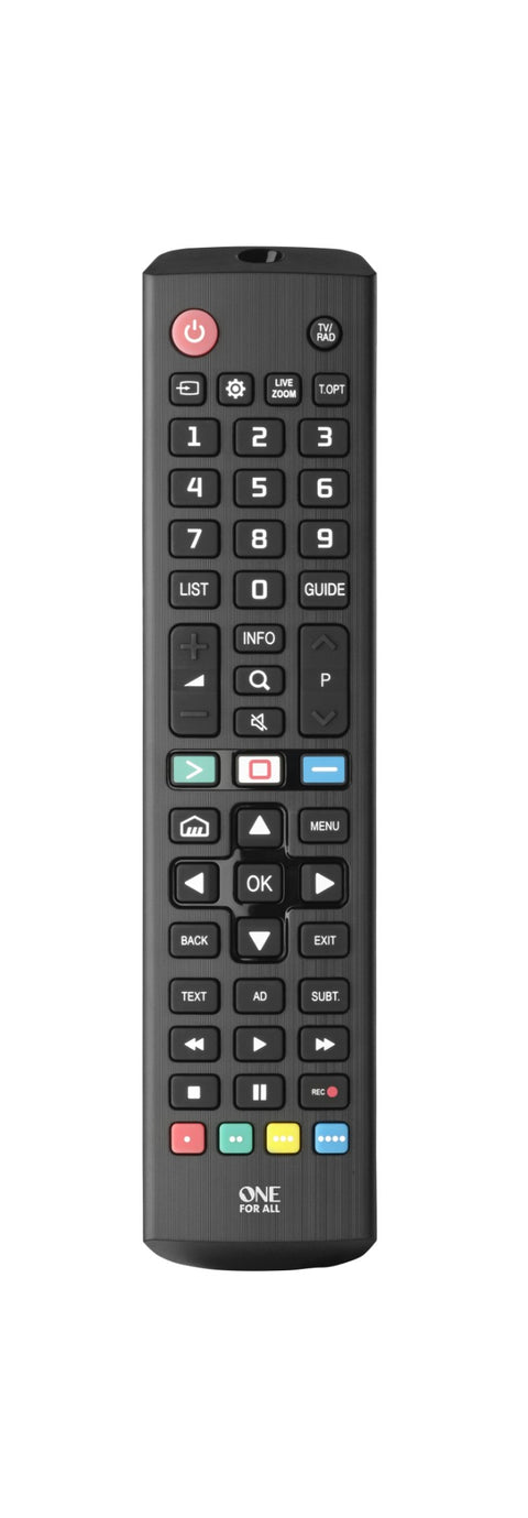 One For All TV Replacement Remotes LG TV Replacement Remote Control