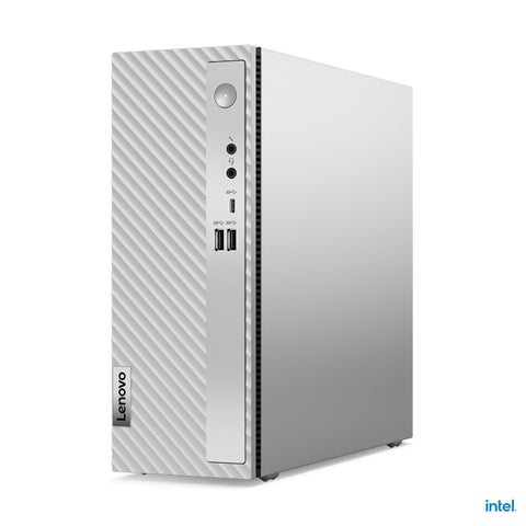 Lenovo IdeaCentre 3 G7400 SFF Intel® Pentium® Gold 4 GB DDR4-SDRAM 256 GB SSD Windows 11 Home PC Grey