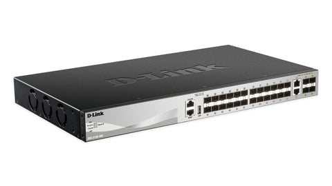 D-Link DGS-3130-30S Managed L3 Black, Grey