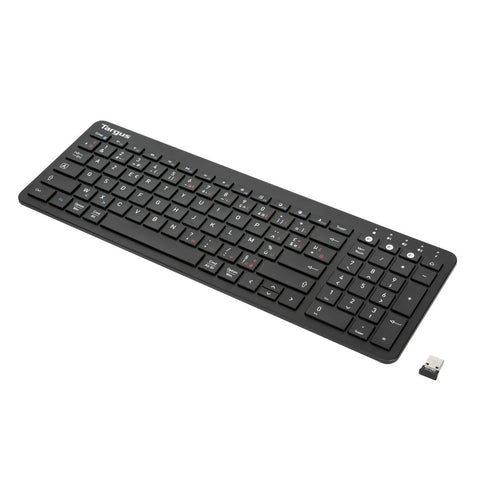 Targus AKB863FR keyboard Bluetooth AZERTY French Black