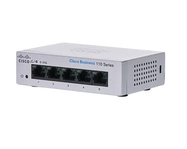 Cisco CBS110 Unmanaged L2 Fast Ethernet (10/100) Grey