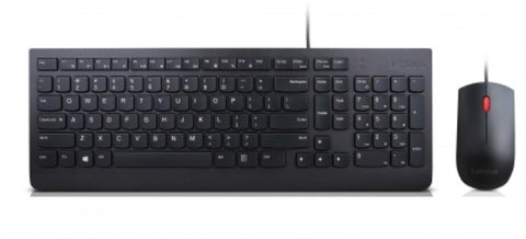 Lenovo 4X30L79891 keyboard Mouse included USB QWERTZ Czech Black