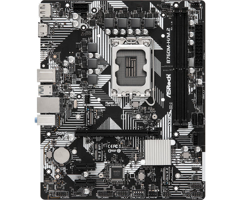 Asrock B760M-H/M.2 motherboard Intel B760 LGA 1700 micro ATX