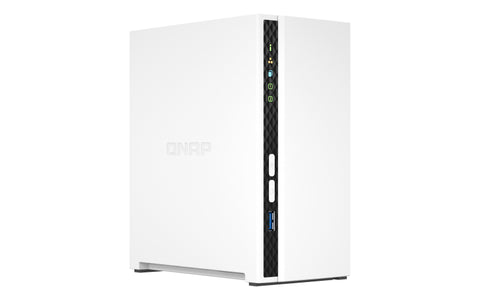 QNAP TS-233 NAS/storage server Mini Tower Ethernet LAN White Cortex-A55