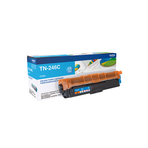 Brother TN-246C Toner-kit cyan, 2.2K pages ISO/IEC 19798 for Brother HL-3142