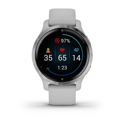 Garmin Venu 2S 2.79 cm (1.1") AMOLED 40 mm Digital 360 x 360 pixels Touchscreen Grey Wi-Fi GPS (satellite)