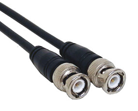 Cables Direct BNC 5 m coaxial cable RG-58/U Black