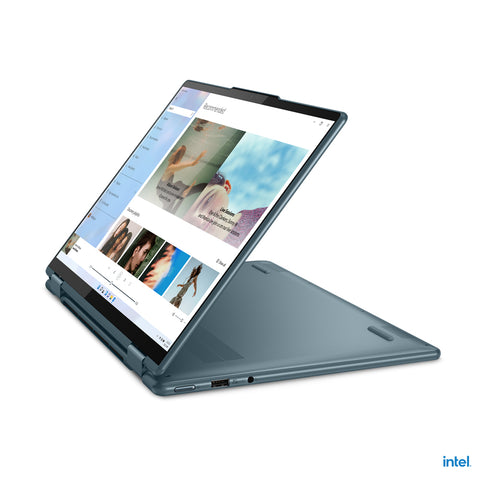 Lenovo Yoga 7 14IAL7 Hybrid (2-in-1) 35.6 cm (14") Touchscreen 2.2K Intel® Core™ i5 i5-1235U 8 GB LPDDR5-SDRAM 512 GB SSD Wi-Fi 6E (802.11ax) Windows 11 Home Blue