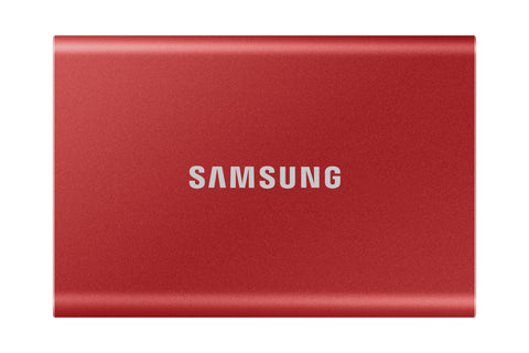 Samsung Portable SSD T7 500 GB Red