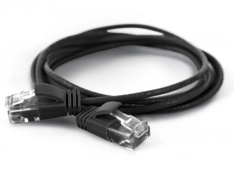 Wantec Cat6a UTP 1m networking cable Black U/UTP (UTP)