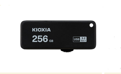 Kioxia TransMemory U365 USB flash drive 256 GB USB Type-A 3.2 Gen 1 (3.1 Gen 1) Black