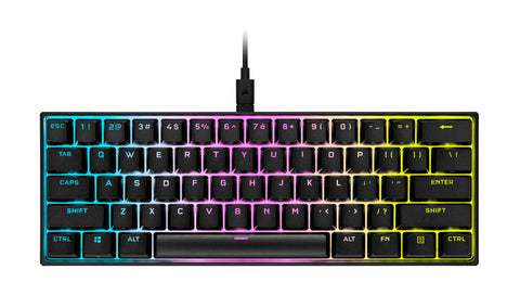 Corsair K65 RGB keyboard USB QWERTY UK English Black