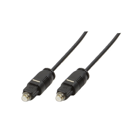 LogiLink Toslink - Toslink, 3m audio cable Black