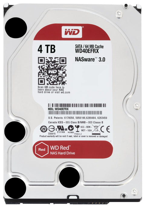 Western Digital Red 4TB 3.5" 4000 GB Serial ATA III